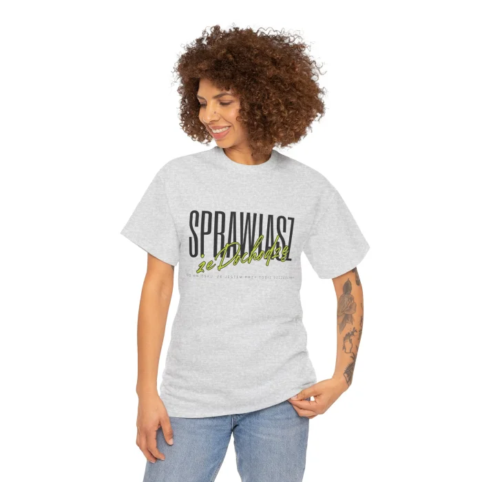 T-shirt z nadrukiem Sprawiasz źe Dochodzę do wniosku